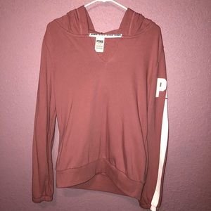 VS PINK dusty rose pullover!